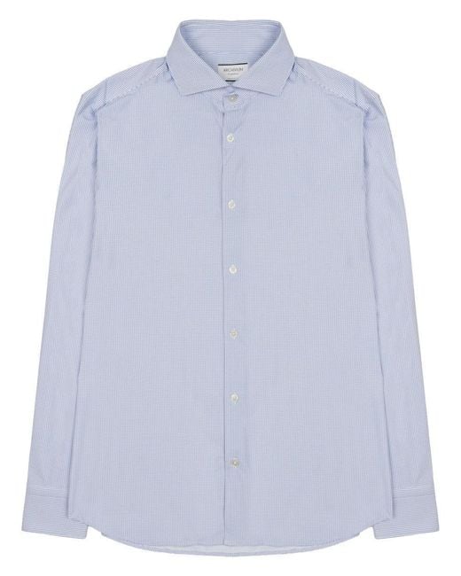 ARCHIVIUM BE UPDATED Blue Striped Shirt