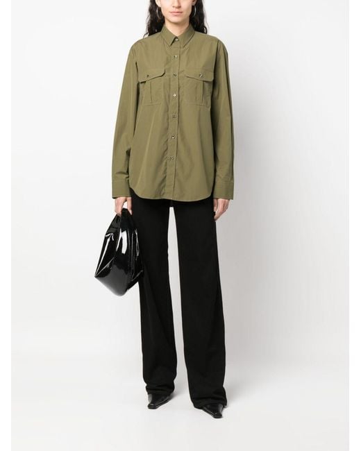 Wardrobe NYC Green Oversize Shirt