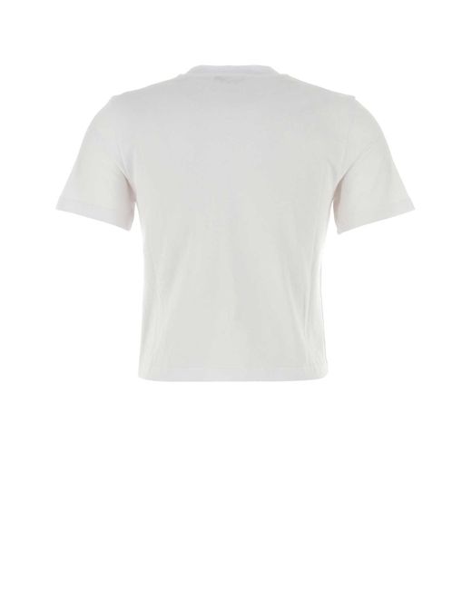 J.W. Anderson White Jw Anderson Cotton T-Shirt