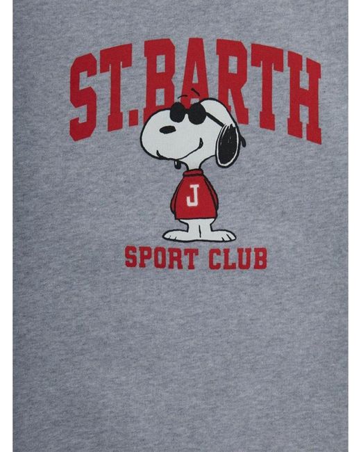 Mc2 Saint Barth Gray "Snoopy Sport" Jersey