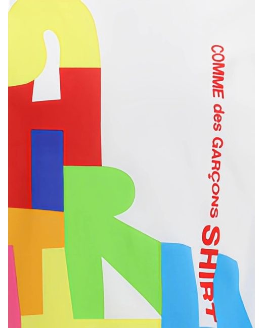 Comme des Garçons White T Shirt Knit