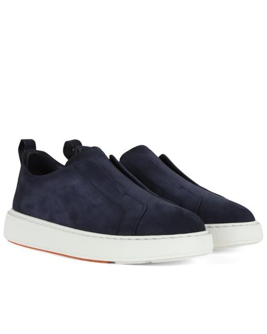 Santoni Blue Victory for men