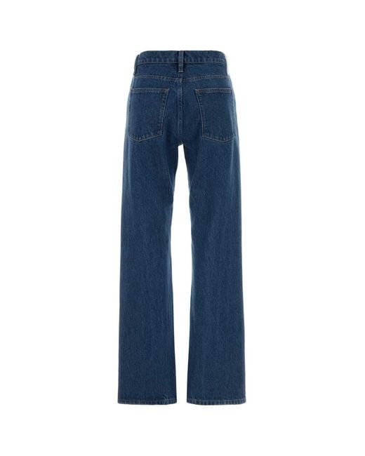 Jil Sander Blue Denim Jeans