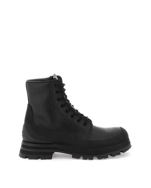 Alexander McQueen Wander Ankle Boots in het Black voor heren