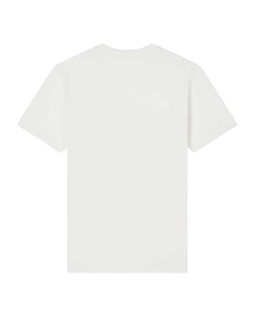 KENZO Red Slim Fit Cotton T Shirt With "Boke Flower" Embroidery