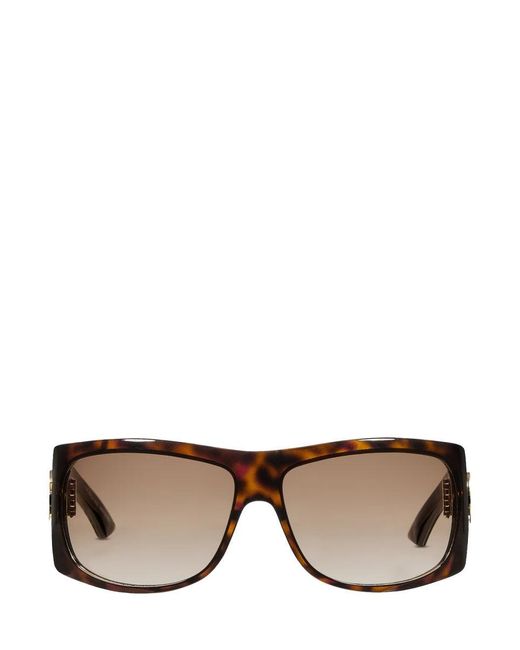 Gucci Gray Square Sunglasses