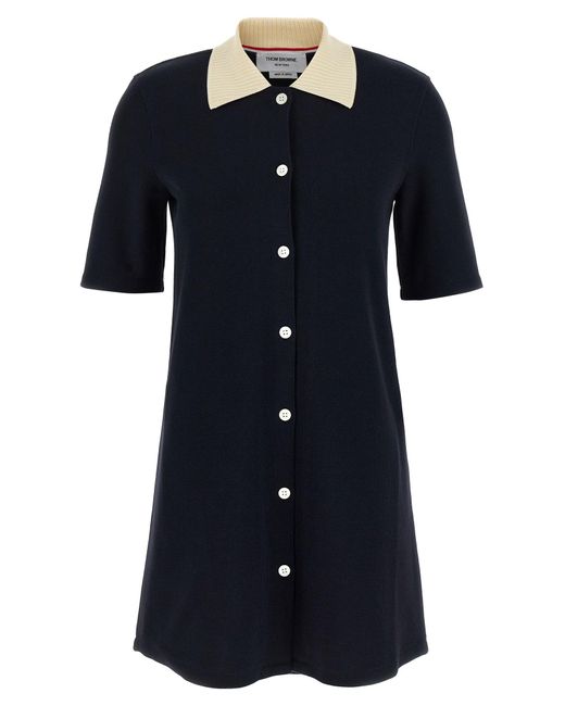 Abito Polo di Thom Browne in Blue