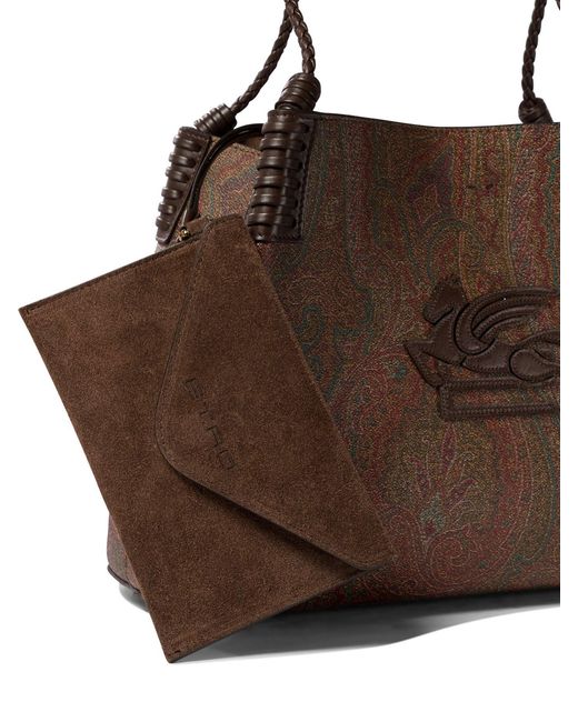 Etro Brown "Libra" Umhängetasche