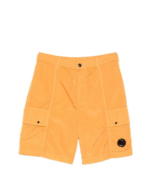 C P Company Orange Bermuda Cargo