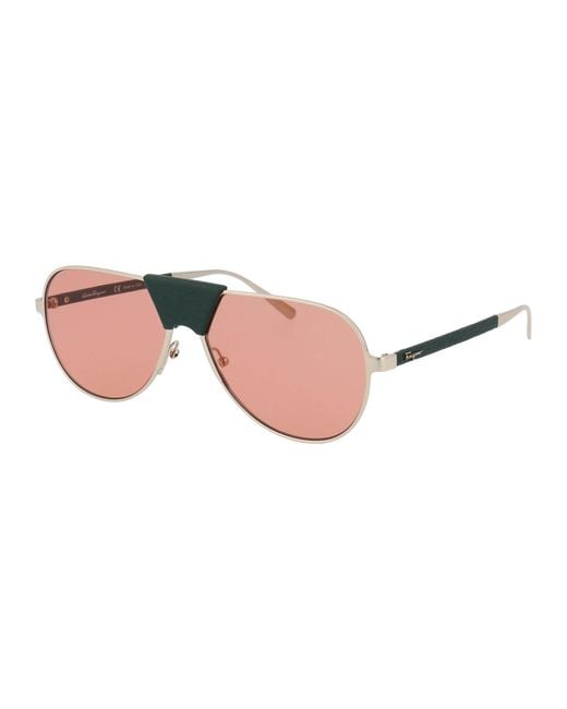 Ferragamo Pink Sunglasses