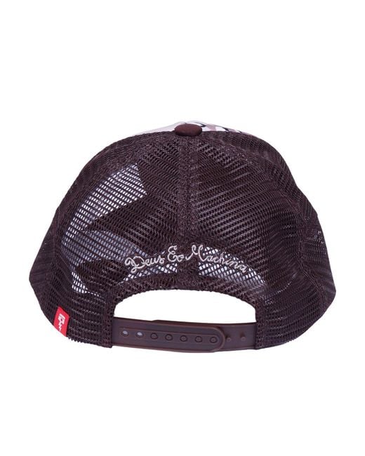 Deus Ex Machina Red Tokyo Original Address Trucker Camo