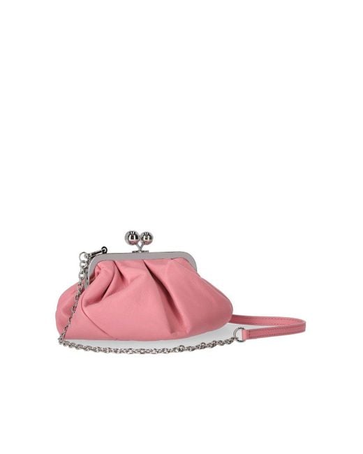 Weekend by Maxmara Pasticcino Prati Small Pink Clutch