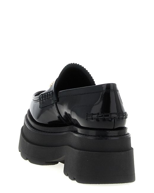 Alexander Wang 'carter Platform' Loafers in het Black