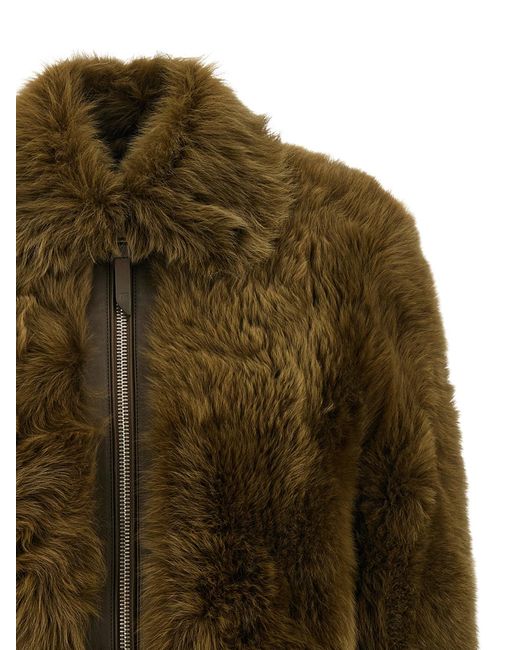 Fuera corta Tom Ford de color Green