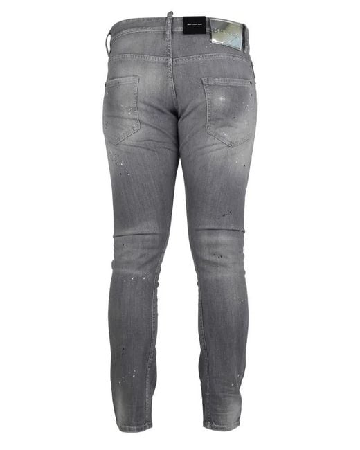 DSquared² Gray Sexy Twist Jean