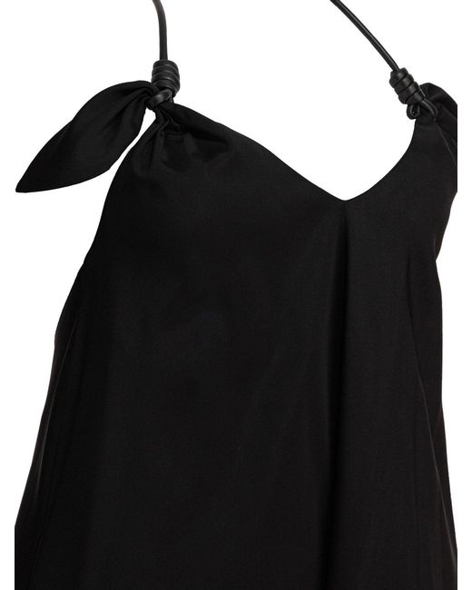 Loewe Black "Flamenco" Dress