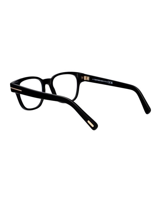 Tom Ford Black Round Optical Ft5977 B 001 for men