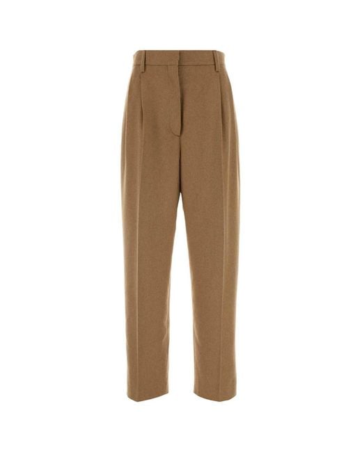 Prada Natural Camel Pant