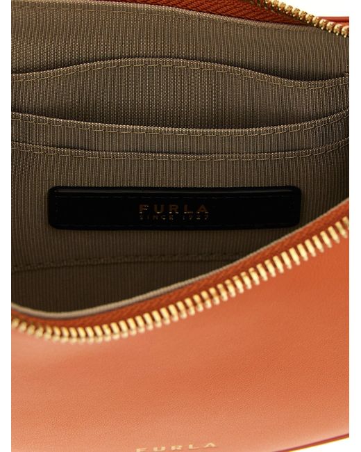 Furla Brown ' Delizia' Mini -Umhängetasche
