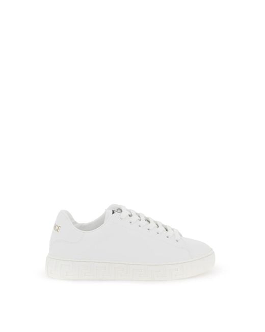 Versace Greca Sneakers in het White