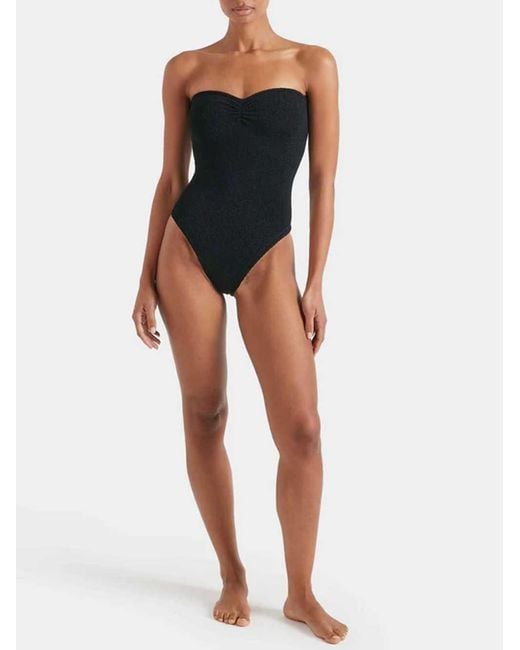 Hunza G Black Brooke Swimsuit