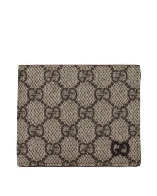 Gucci Metallic Wallet Fabric/Ebony