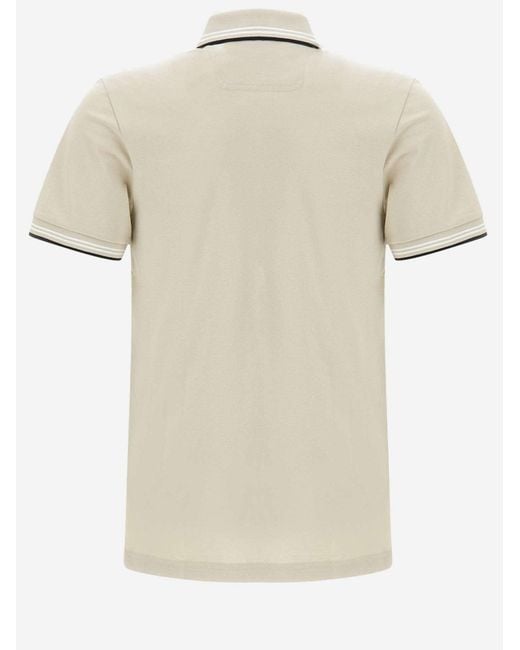 Boss Natural Stretch Cotton Polo Shirt With Logo for men