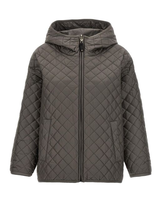 Max Mara Gray Leo Puffer Jackets