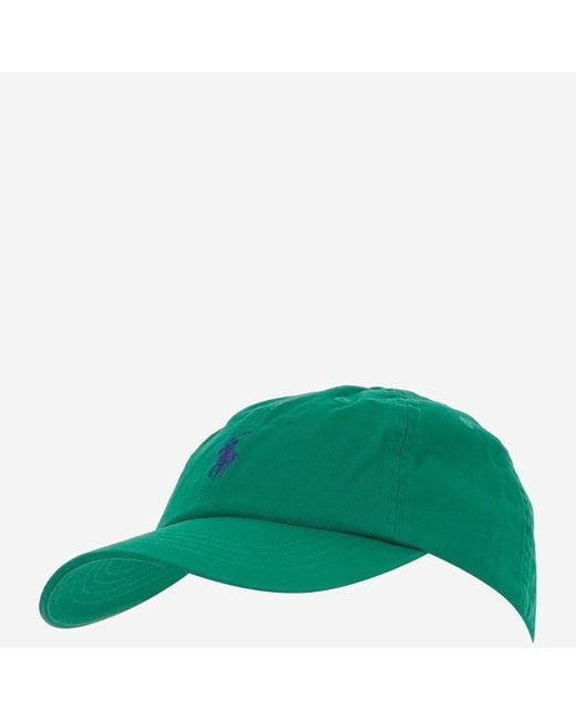 Polo Ralph Lauren Green Baseball Cap With Logo
