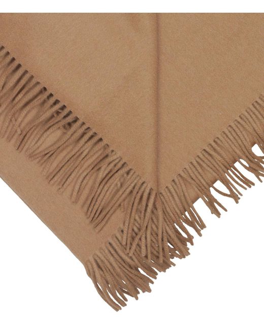 Max Mara Brown Scarfs