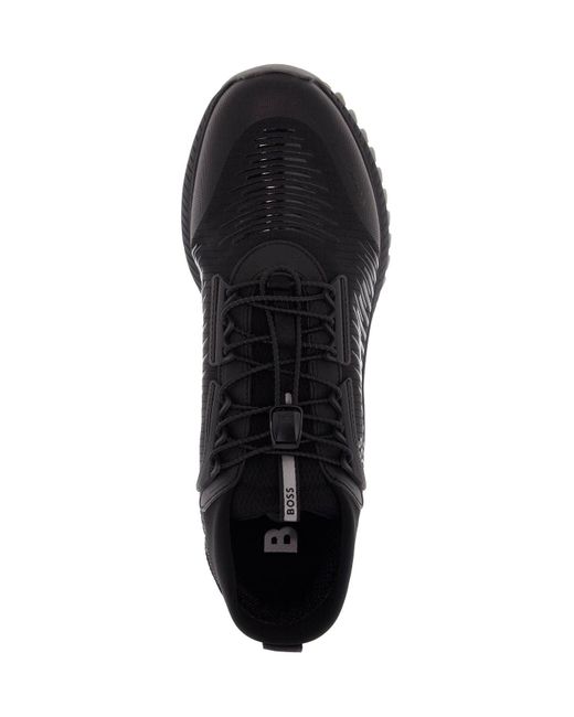 Boss Black Gore Tex Waterfeste Sneaker mit Nicht -Slip -Sohle für Herren