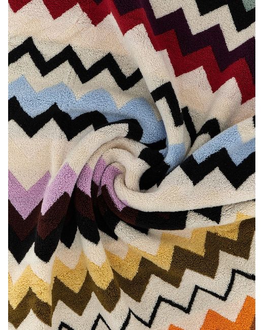 Missoni White 'Murrina' Bath Towel