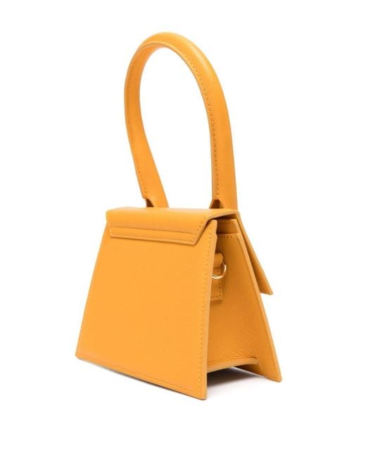 Jacquemus Orange Le Chiquito Moyen Handbag