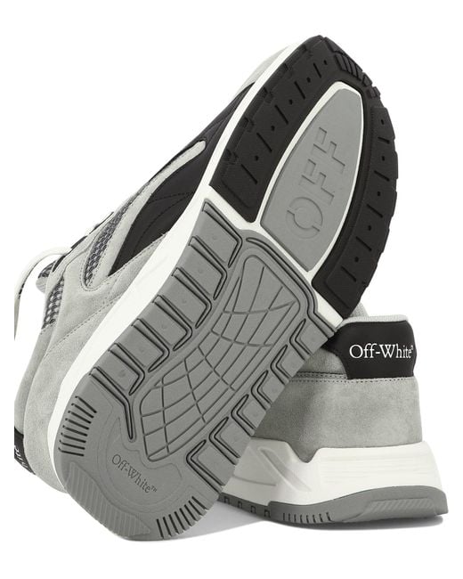 Sneaker "Kick Off" bianche di Off-White c/o Virgil Abloh in Gray da Uomo