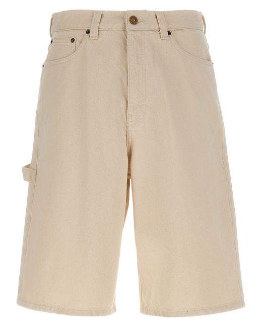 A.P.C. 'Westland' Bermuda Shorts in Natural für Herren
