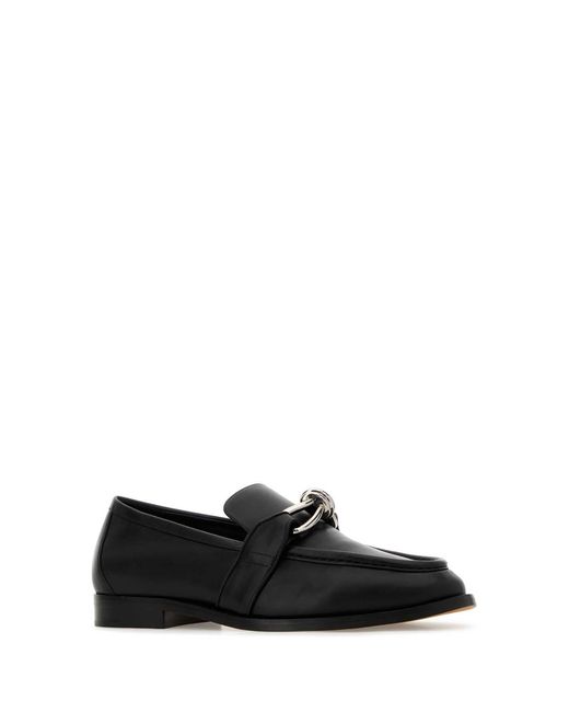 Bottega Veneta Black Moccasters for men