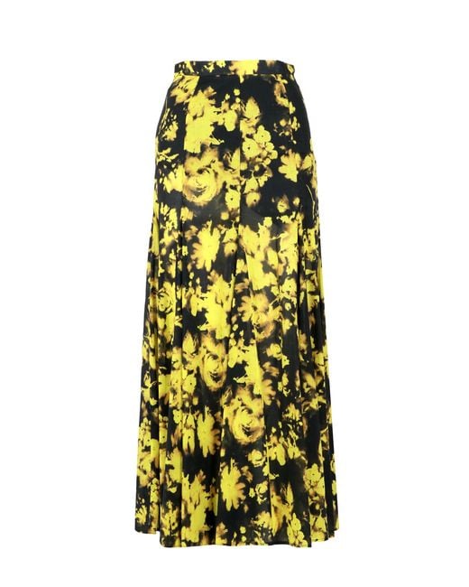 Erika Cavallini Semi Couture Yellow Skirts