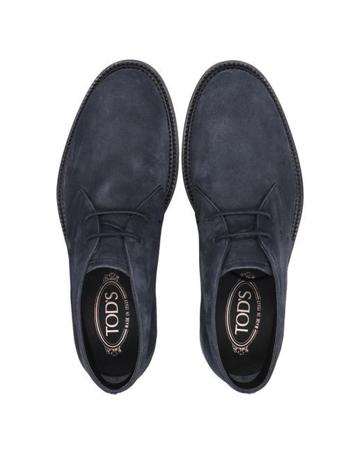 Tod's Blue Boots for men