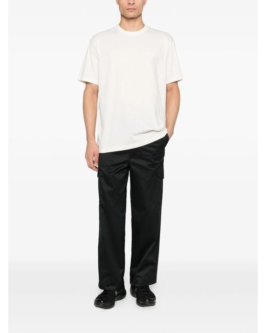 Y-3 White Reg Ss Tee
