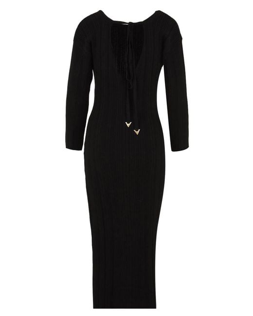 Akep Jurken Zwart in het Black