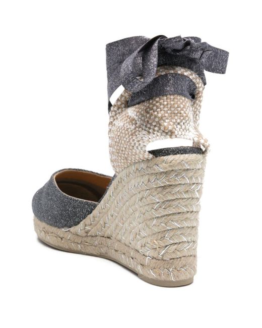 Castaner Natural Carina Wedge-Espadrilles 90Mm