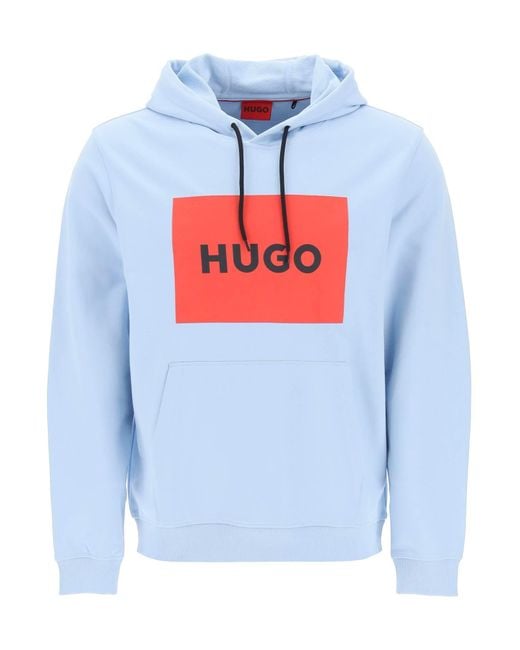 HUGO Duratschi Sweatshirt Met Doos in het Blue voor heren