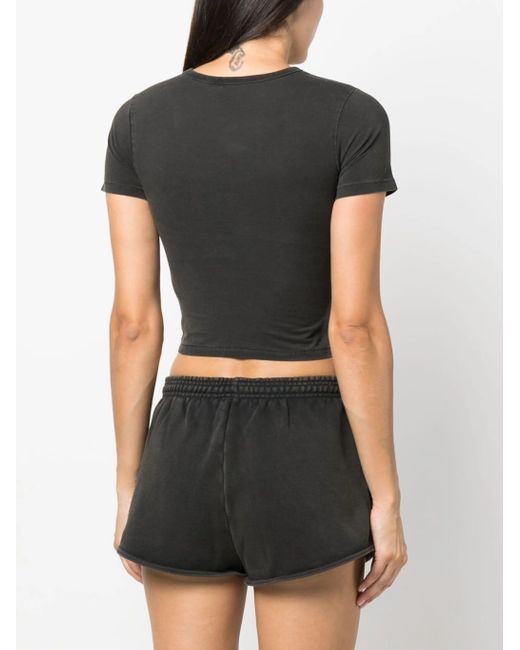 Studios entiers micro-tee lavé noir Entire studios en coloris Black