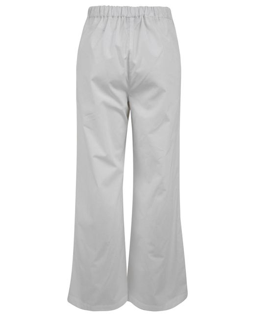 Aspesi Broek Wit in het Gray