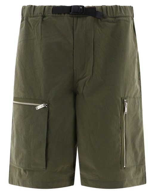 Undercover Unterdecke Shorts mit Gürtel in Green für Herren