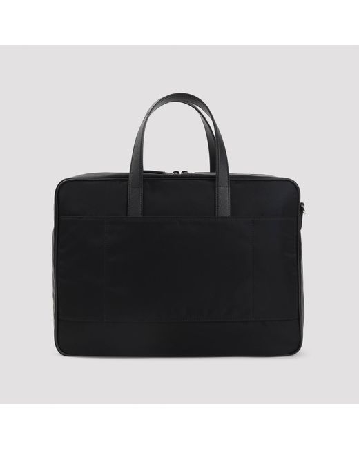 Prada Black Re-Nylon Briefcase