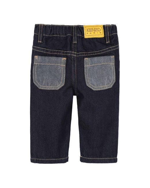 KENZO Blue Pantalone Jean