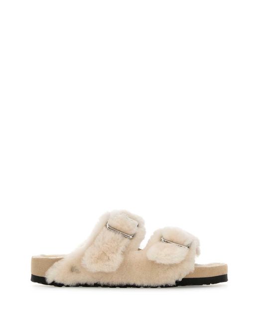 BIRKENSTOCK 1774 X BECOMES BERLIN White Arizona Shearling 1774