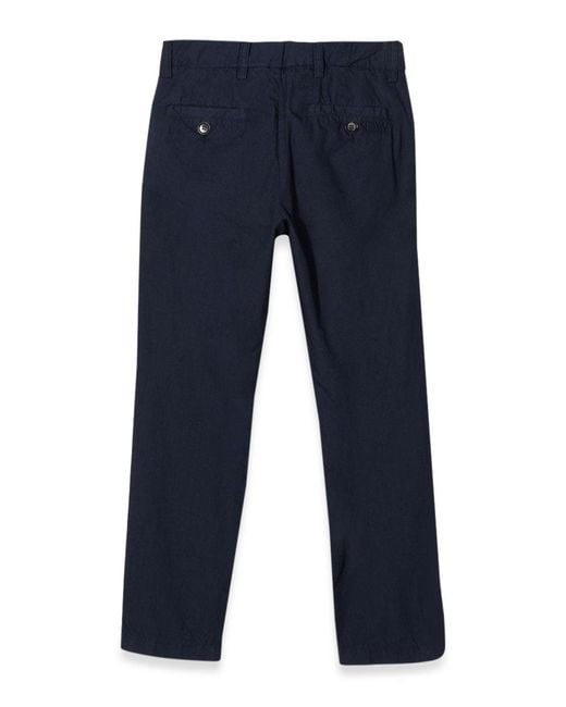 Fay Blue Fabric Pants