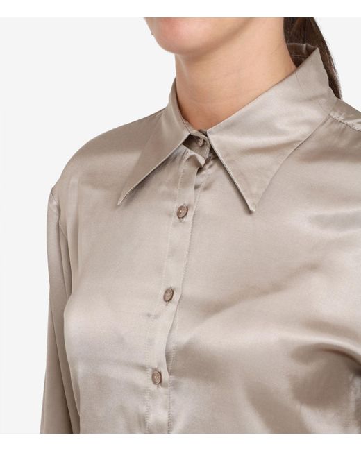 Kaos Shirts Duif Grijs in het Natural